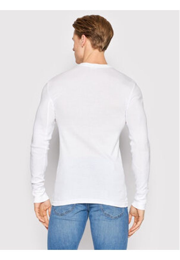 Henderson Longsleeve BT-104 2149 Biały Regular Fit. Kolor: biały. Materiał: bawełna. Długość rękawa: długi rękaw