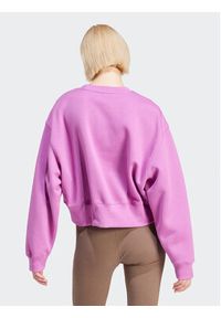 Adidas - adidas Bluza adicolor Essentials IR5975 Różowy Oversize. Kolor: różowy. Materiał: bawełna #6