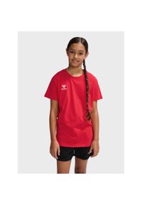 Hummel - Koszulka hmlGO 2.0 T-SHIRT S/S KIDS. Kolor: czerwony, różowy, wielokolorowy