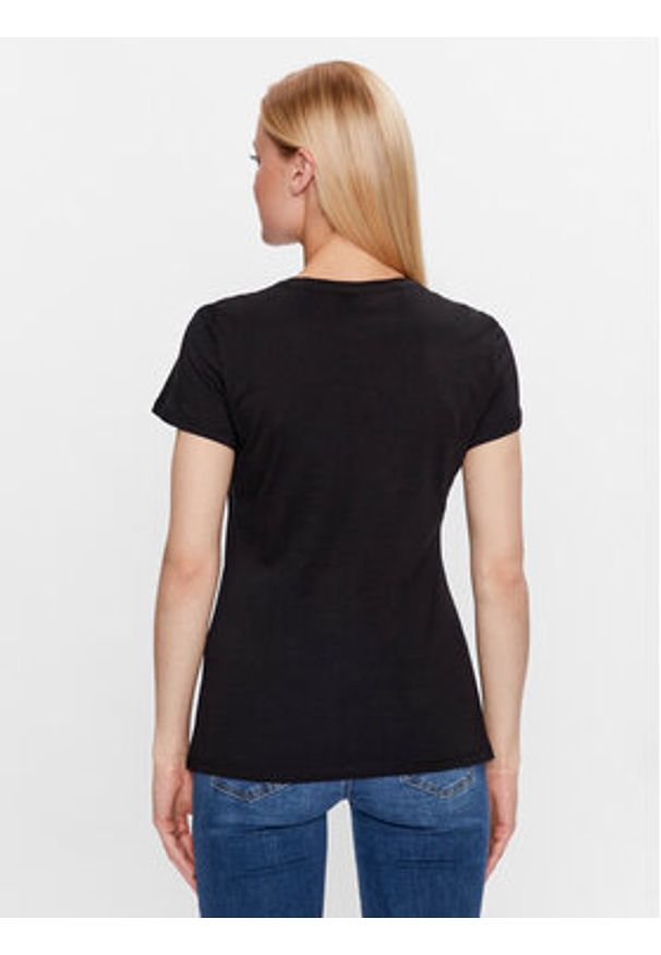 Liu Jo T-Shirt WF3085 J6308 Czarny Regular Fit. Kolor: czarny. Materiał: bawełna