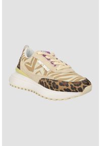 Just Cavalli - JUST CAVALLI Beżowe sneakersy Fondo Karina Dis, Rozmiar 36. Kolor: beżowy #5