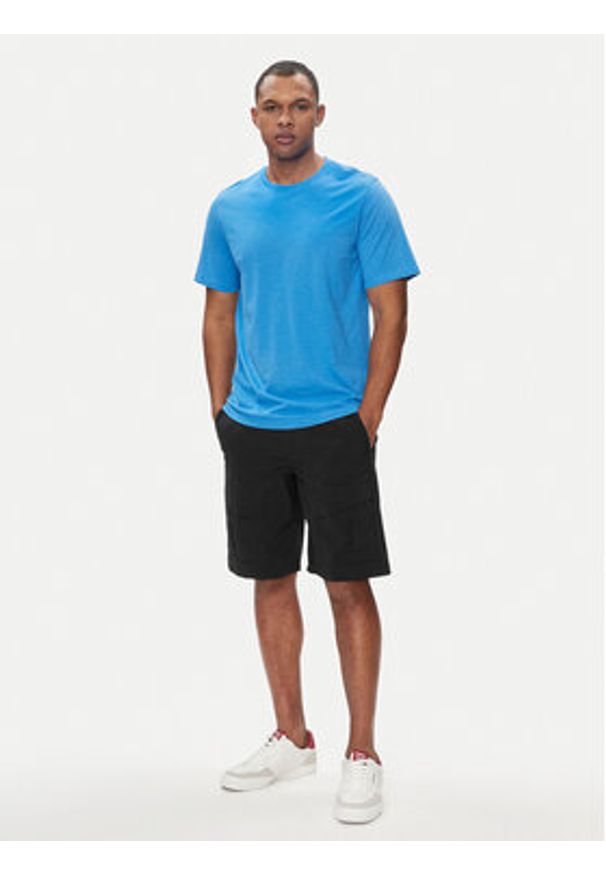 Jack & Jones - Jack&Jones Szorty materiałowe Velo 12249100 Czarny Regular Fit. Kolor: czarny. Materiał: syntetyk