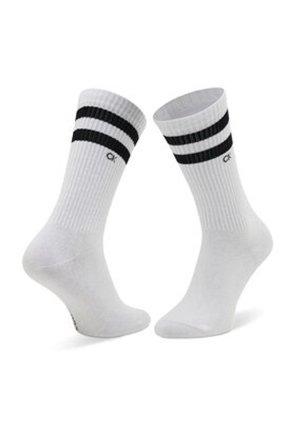 Calvin Klein Skarpety długie 701218711 Biały. Kolor: biały. Materiał: materiał