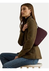 Lauren Ralph Lauren - LAUREN RALPH LAUREN Torebka 431883768052 Bordowy. Kolor: czerwony. Materiał: skórzane #7