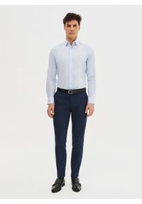 Pako Lorente - PAKO LORENTE – Błękitna koszula bawełniana. Kolor: niebieski. Materiał: bawełna. Długość rękawa: długi rękaw. Długość: długie. Sezon: wiosna, lato #3