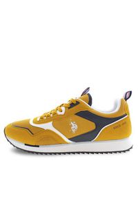 U.S. Polo Assn. Sneakersy Ethan ETHAN001 Żółty. Kolor: żółty. Materiał: materiał #4