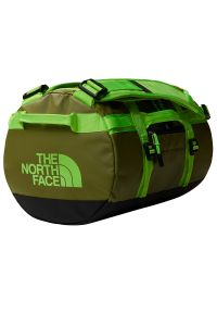 Torba The North Face Base Camp Duffel XS 0A52SS32C1 - zielona. Kolor: zielony. Materiał: nylon. Wzór: paski #1