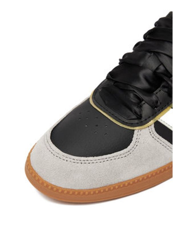 Adidas - adidas Sneakersy BREAKNET SLEEK JQ8255 Czarny. Kolor: czarny. Materiał: skóra