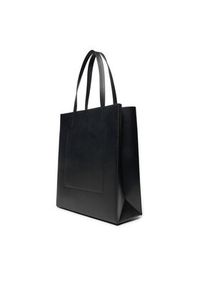 Calvin Klein Torebka Line Lthr Ns Tote 43 LV04F3000G Czarny. Kolor: czarny. Materiał: skórzane