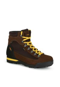 Buty trekkingowe męskie Aku Slope GTX wysokie. Kolor: brązowy. Technologia: Gore-Tex. Sport: turystyka piesza