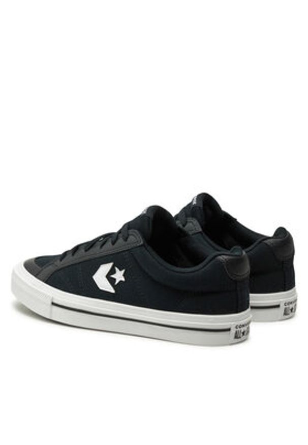 Converse Tenisówki Sport Casual A10547C 001 Czarny. Okazja: na co dzień. Kolor: czarny. Materiał: materiał. Styl: casual, sportowy