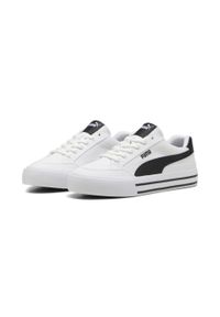 Puma - Sneakersy unisex Court Classic Vulcanised Formstrip PUMA White Black. Kolor: biały, czarny, wielokolorowy