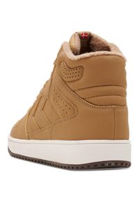 Trenerzy Hummel St. Power Play Mid. Kolor: brązowy. Materiał: zamsz