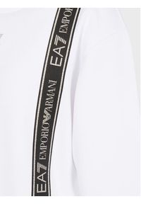 EA7 Emporio Armani Bluza 6RTM25 TJKWZ 1100 Biały Regular Fit. Kolor: biały. Materiał: syntetyk #5