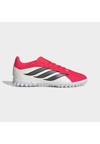 Adidas - Buty piłkarskie dla dzieci ADIDAS Predator Club Turf. Kolor: czerwony. Materiał: syntetyk, materiał. Szerokość cholewki: normalna. Sport: piłka nożna #1