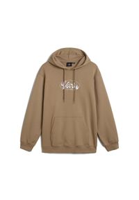 Bluzy Vans Model Global Line Loose Po Kolor Brązowy. Kolor: brązowy. Materiał: tkanina. Sport: skateboard #1