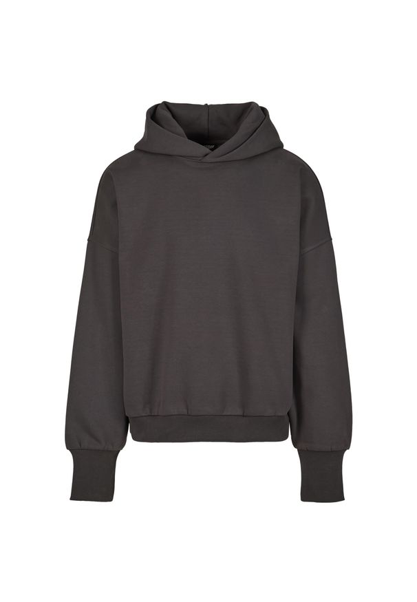 Bluza z kapturem Urban Classics High Low. Typ kołnierza: kaptur. Kolor: czarny. Materiał: bawełna