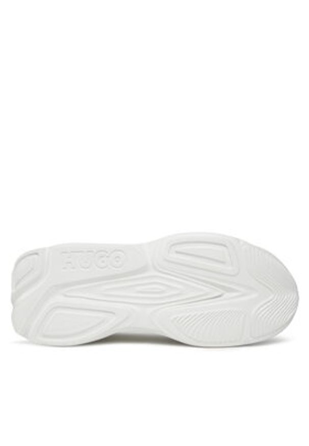 Hugo Sneakersy Leon Runn 50512717 Biały. Kolor: biały. Materiał: materiał