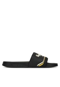 Pepe Jeans Klapki Slider Origin M PMS70160 Czarny. Kolor: czarny