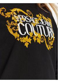Versace Jeans Couture Bluza 77HAIE05 Czarny Regular Fit. Typ kołnierza: kołnierzyk włoski. Kolor: czarny. Materiał: bawełna #5