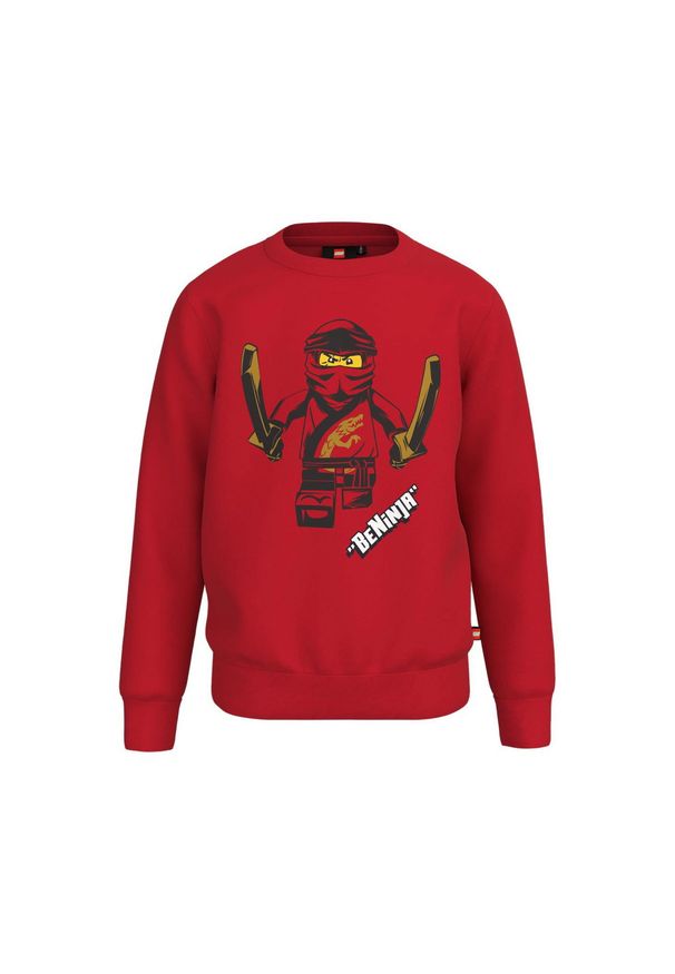 LEGO Wear - Polar turystyczny dziecięcy LEGO. Kolor: czerwony. Materiał: polar