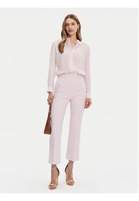 Elisabetta Franchi Koszula CA-054-51E2-V420 Różowy Regular Fit. Kolor: różowy. Materiał: wiskoza #5