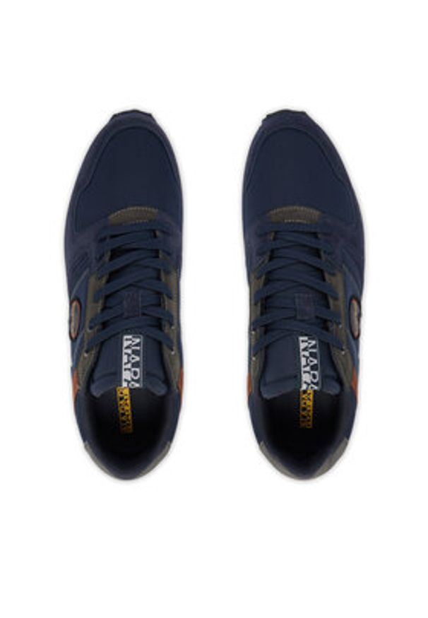 Napapijri Sneakersy Cosmos NP0A893L Granatowy. Kolor: niebieski. Materiał: materiał