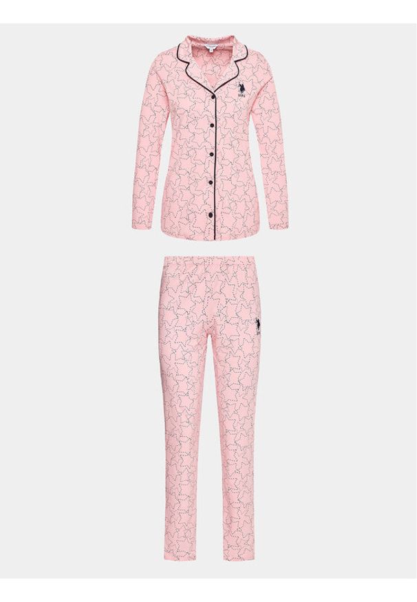 Piżama U.S. Polo Assn.. Kolor: różowy