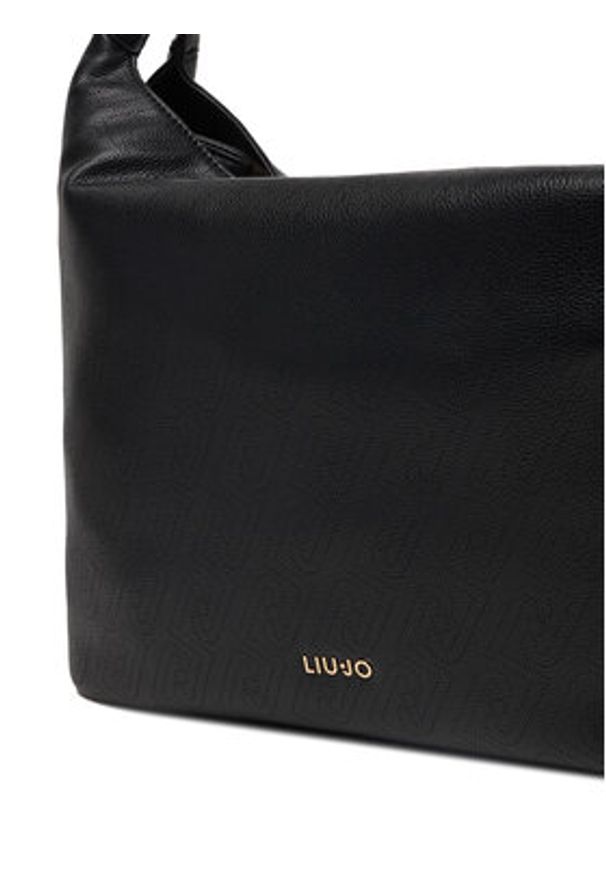 Liu Jo Torebka AA6057 ES026 Czarny. Kolor: czarny. Materiał: skórzane
