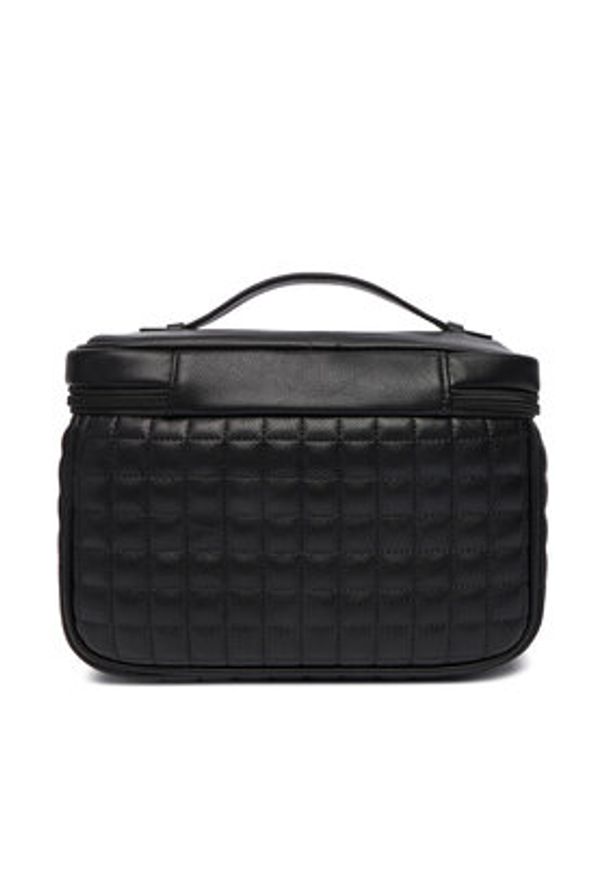 Guess Kosmetyczka Nadira TWQG84 24039 Czarny. Kolor: czarny. Materiał: skóra