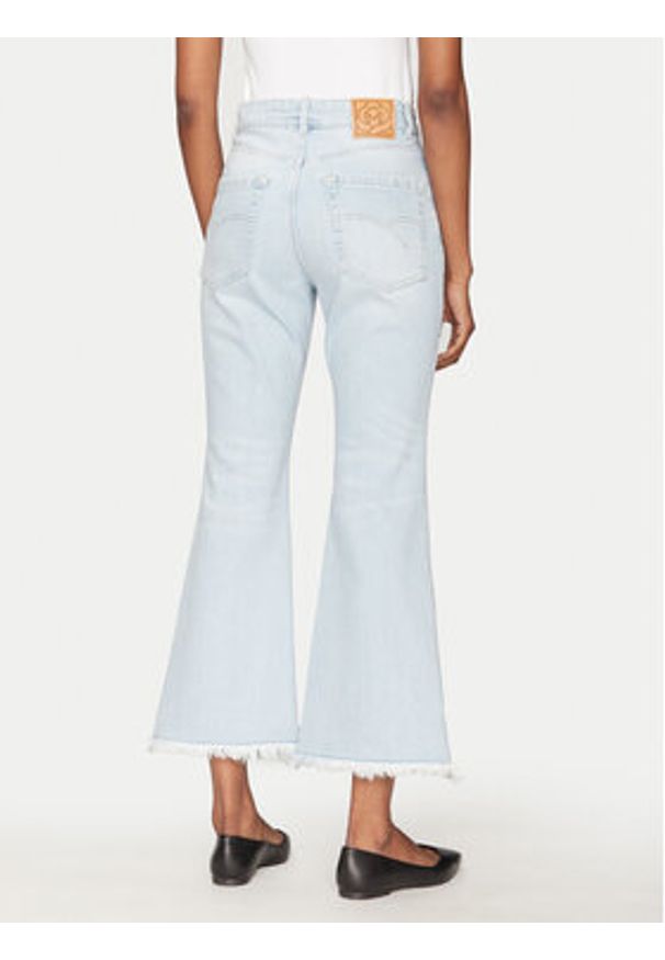 Marella Jeansy Fcrop 2513181114 Niebieski Flare Fit. Kolor: niebieski