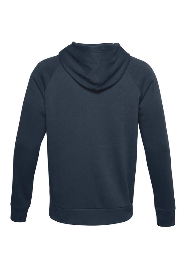 Bluza sportowa męska Under Armour Rival Fleece FZ Hoodie. Kolor: niebieski. Styl: sportowy