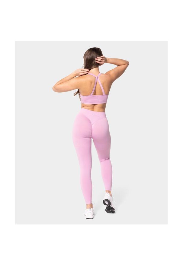 Legginsy bezszwowe Carpatree Accolade różowe. Kolor: różowy. Sport: fitness
