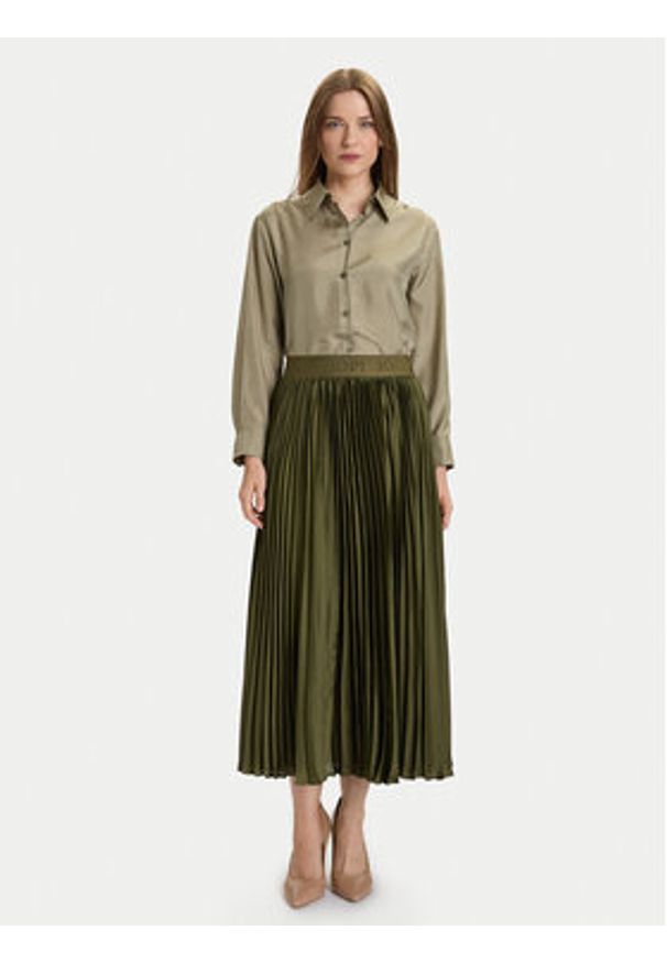 JOOP! Spódnica plisowana 58 252S58Salma 30046656 Zielony Regular Fit. Kolor: zielony. Materiał: syntetyk