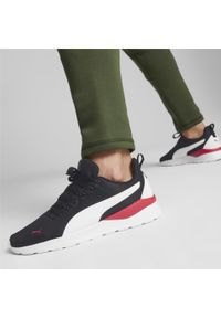 Buty męskie Puma Anzarun Lite. Kolor: biały, czarny, czerwony, wielokolorowy. Materiał: syntetyk, materiał. Szerokość cholewki: normalna. Sport: turystyka piesza