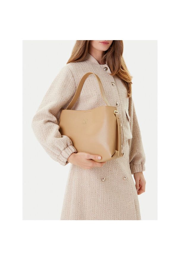 Torebka Beverly Hills Polo Club. Kolor: beżowy