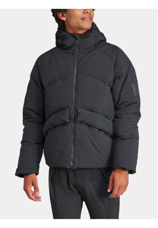 Adidas - adidas Kurtka puchowa Big Baffle IK3156 Czarny Regular Fit. Kolor: czarny. Materiał: syntetyk