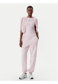 New Balance T-Shirt WT51958 Różowy Slim Fit. Kolor: różowy. Materiał: bawełna #2