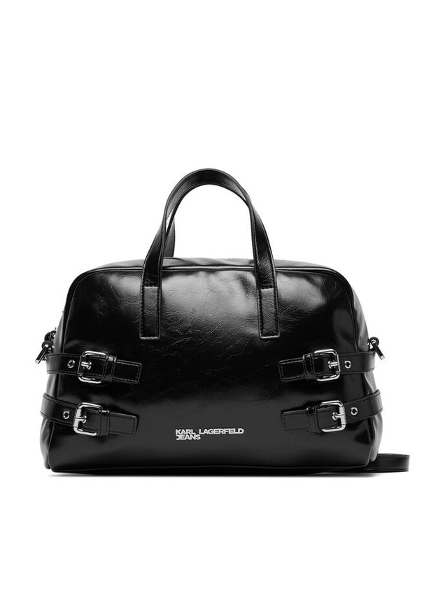 Torebka Karl Lagerfeld Jeans. Kolor: czarny