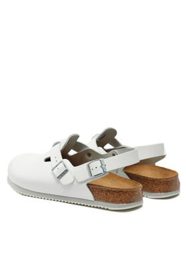 Birkenstock Sandały Tokio Sl Nl 61134 Biały. Kolor: biały. Materiał: skóra