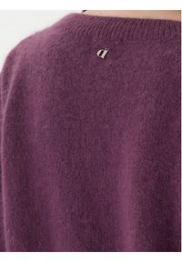 Dixie Sweter M277Y066A 1490 Fioletowy Regular Fit. Kolor: fioletowy. Materiał: wełna