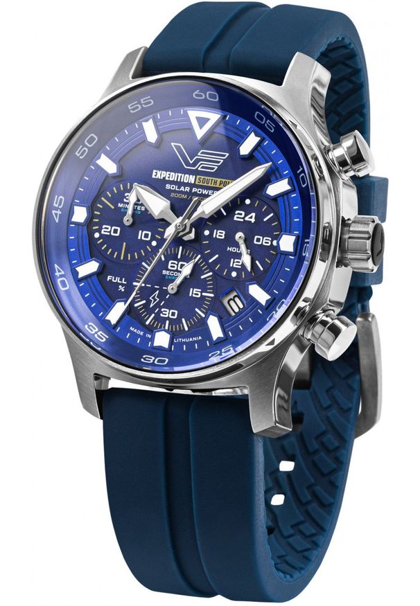 Zegarek męski Vostok Europe VR42-592A762SBL niebieski. Kolor: niebieski