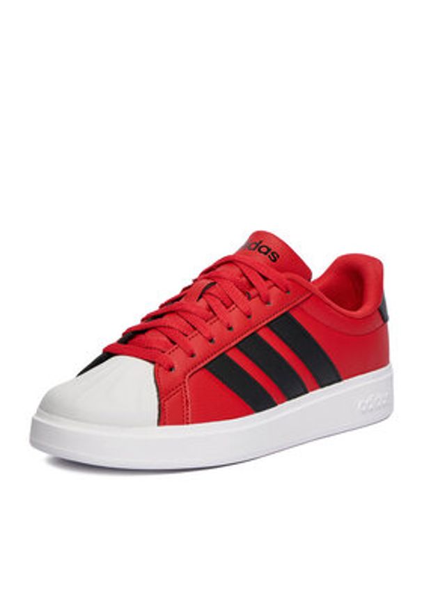 Adidas - adidas Sneakersy CEO-STREETTALK J JP9412 Czerwony. Kolor: czerwony. Materiał: materiał