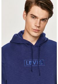 Levi's® - Levi's - Bluza bawełniana. Okazja: na spotkanie biznesowe. Kolor: niebieski. Materiał: bawełna. Styl: biznesowy #5