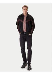 Hugo - HUGO Bluza Darti 50549418 Czarny Relaxed Fit. Kolor: czarny. Materiał: syntetyk #5