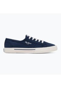 Buty damskie Pepe Jeans Brady Basic. Kolor: niebieski