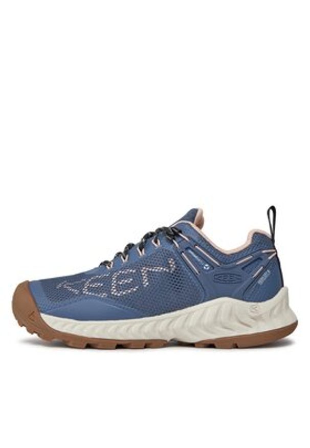 keen - Keen Trekkingi Nxis Evo Wp 1026684 Granatowy. Kolor: niebieski. Materiał: materiał