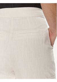 Edited Spodnie materiałowe Malena Biały Wide Leg. Kolor: biały. Materiał: bawełna