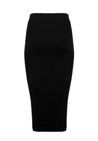 MUUV. spódnica Ribbed High kolor czarny midi ołówkowa. Stan: podwyższony. Kolor: czarny. Materiał: bawełna, elastan #2
