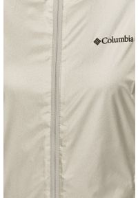 columbia - Columbia kurtka przeciwdeszczowa Ulica Jacket damska kolor szary przejściowa. Kolor: szary. Styl: street #6